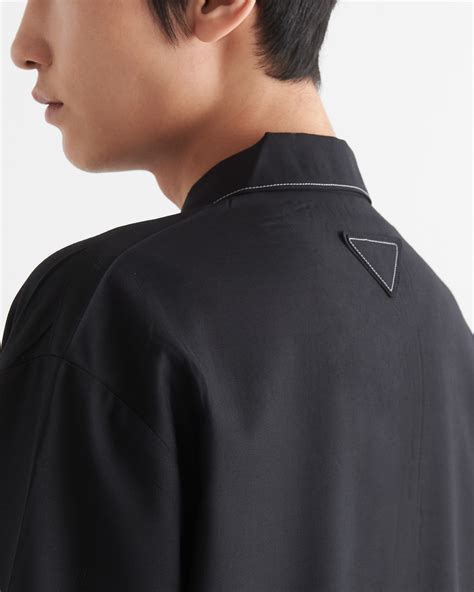 prada wool blouson jacket